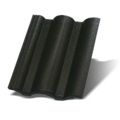 Betonová střešní taška Danubia - barva Carbon